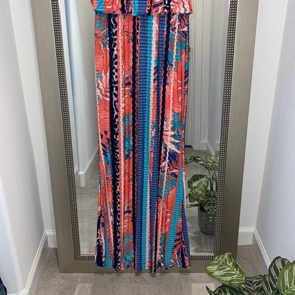 Colorful Maxi Dress Tank Top - Picture 6 of 7